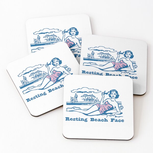 Item preview, RESTING BEACH FACE designed and sold by TODD GOLDMAN.
