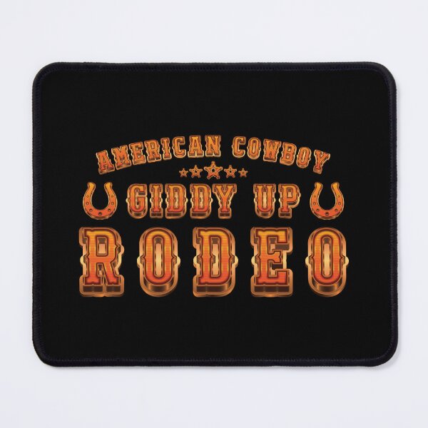 Item preview, American Cowboy Rodeo - Retro designed and sold by Whimsical Thinker.