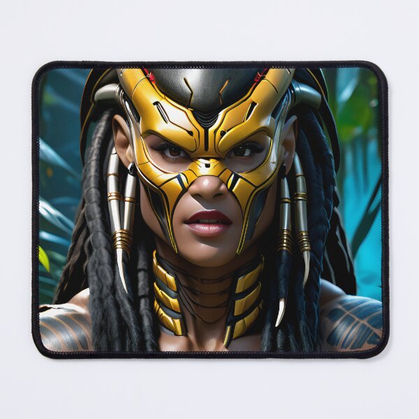 Item preview, Cool Alien Jungle Predator Warrior designed and sold by TheArtOfPat.