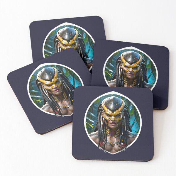 Item preview, Cool Alien Jungle Predator Warrior designed and sold by TheArtOfPat.