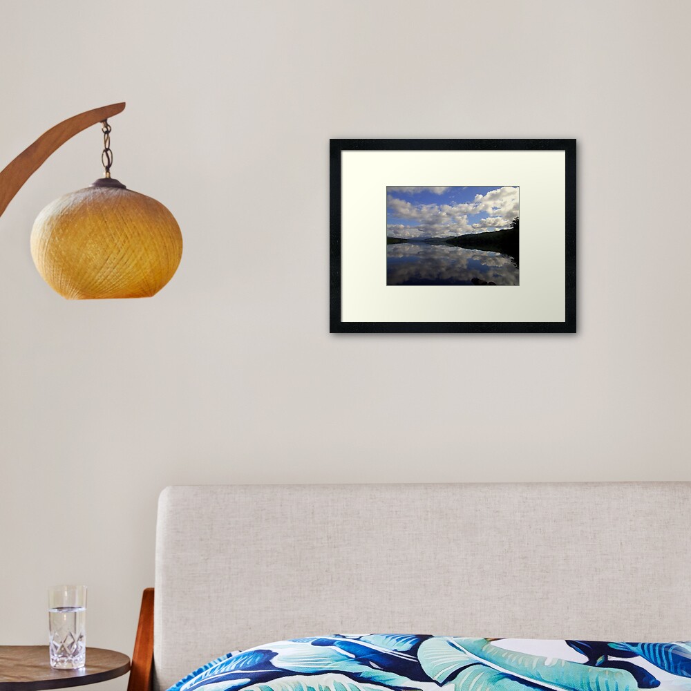 Loch Awe Reflections 8 Framed Art Print
