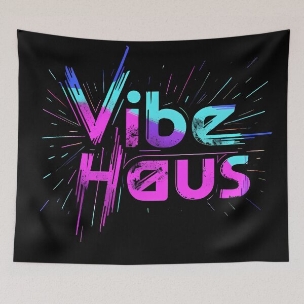 Item preview, “Vibes Haus: Spreading Positive Energy” designed and sold by Art-Vortex-fr.