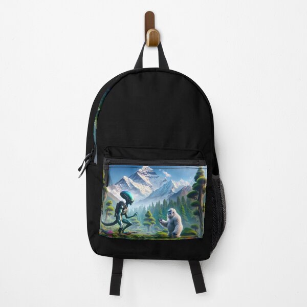 Item preview, Alien and Yeti Mountain Encounter - Beyond Myths designed and sold by leyfinder.