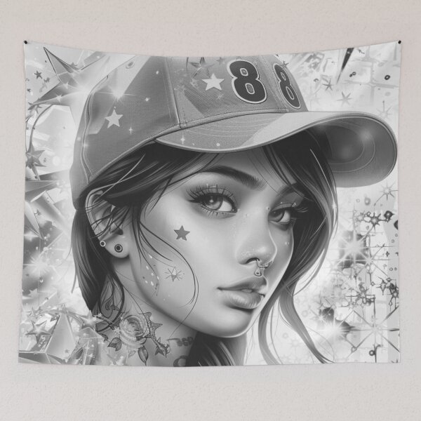Item preview, Glistening Street Woman 1 designed and sold by Jenson Major.