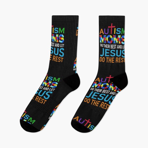 Artikelvorschau, AUTISMUS-MÜTTER TUN IHR BESTES UND ÜBERLASSEN JESUS DEN REST entworfen und verkauft von marfanna.
