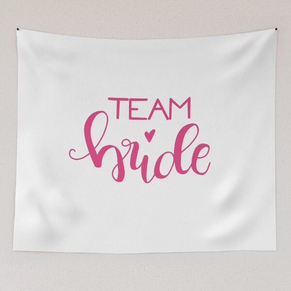 Item preview, Team bride - pink designed and sold by MrsDeeDesigns.