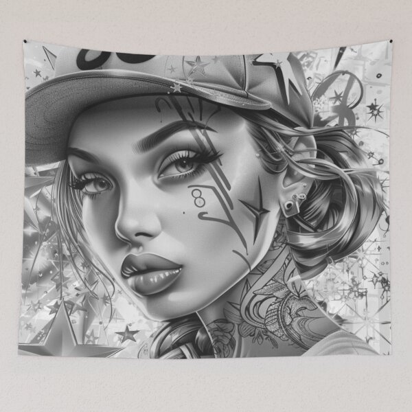 Item preview, Glistening Street Woman 3 designed and sold by Jenson Major.