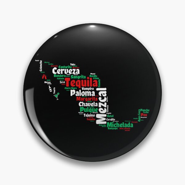 Item preview, Cinco de Mayo Mexican Drinks Mexico Map for Cholos y Cholas designed and sold by elvisg03.