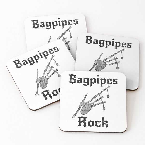 Item preview, Bagpipes Rock, Scottish Musician Rock Goth designed and sold by doodlerob.