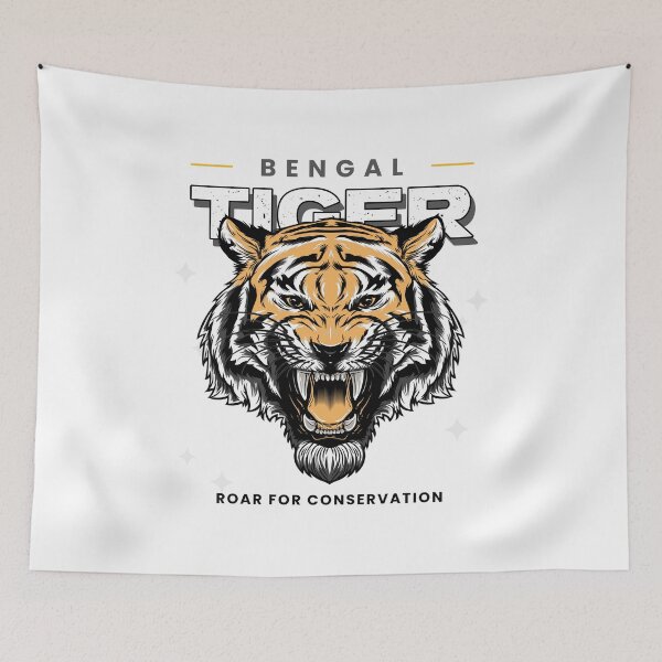 Item preview, Bengal Tigers Conservation Awareness designed and sold by Abhishek18.