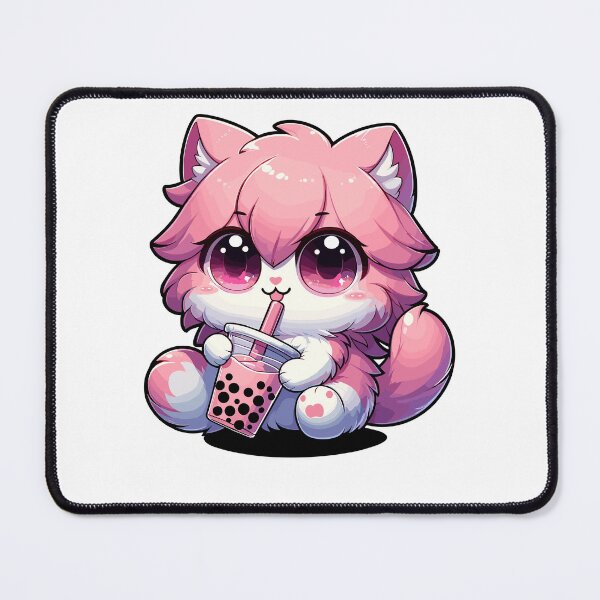 Item preview, Cute Ketty Tea Bubble Tea Anime Kawaii Neko Milktea designed and sold by Artistoos.