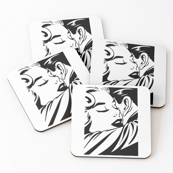 Item preview, Beso de reojo designed and sold by -DEEWOLF-.