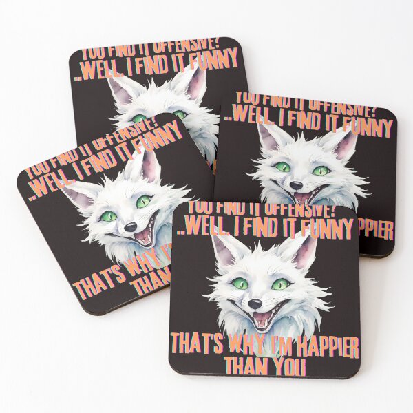 Item preview, Sarcastic fox designed and sold by whatthefoxsays.