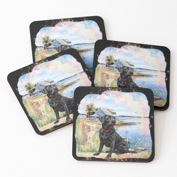 Item preview, Dog - Black Lab designed and sold by Karen Wood.