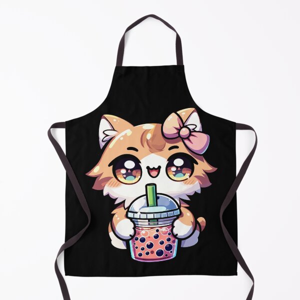 Item preview, Funny Cat Bubble Tea Anime Kawaii Neko Milktea designed and sold by Artistoos.