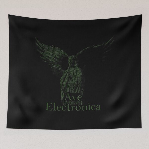 Item preview, ASCii Sancta Maria - Ave Electronica (Green) designed and sold by McNerdic.