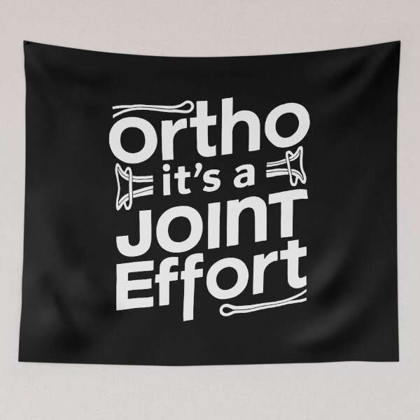 Aperçu de l'œuvre Ortho C'est un effort commun Infirmière orthopédiste drôle créée et vendue par JustCrafted.