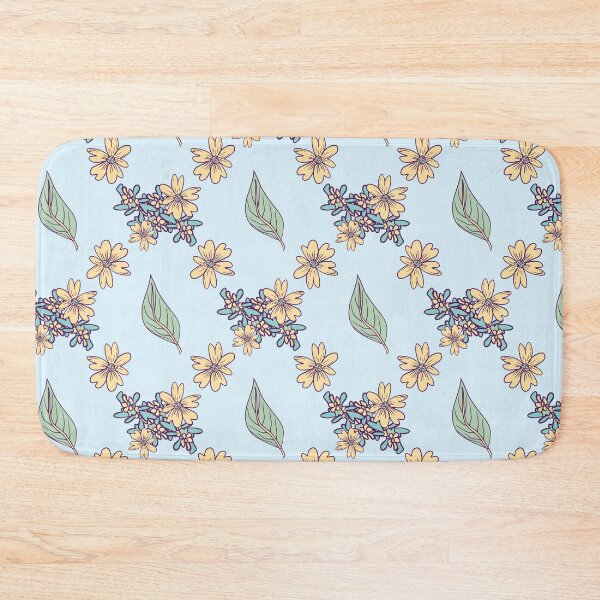 Item preview, Rue Plant Reverie - Serene Seamless Pattern  designed and sold by SPIRIMAL.