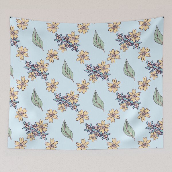 Item preview, Rue Plant Reverie - Serene Seamless Pattern  designed and sold by SPIRIMAL.