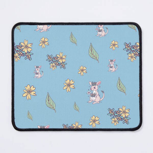 Item preview, Rue Roo Serenity - Tranquil Kangaroo Rue Pattern designed and sold by SPIRIMAL.