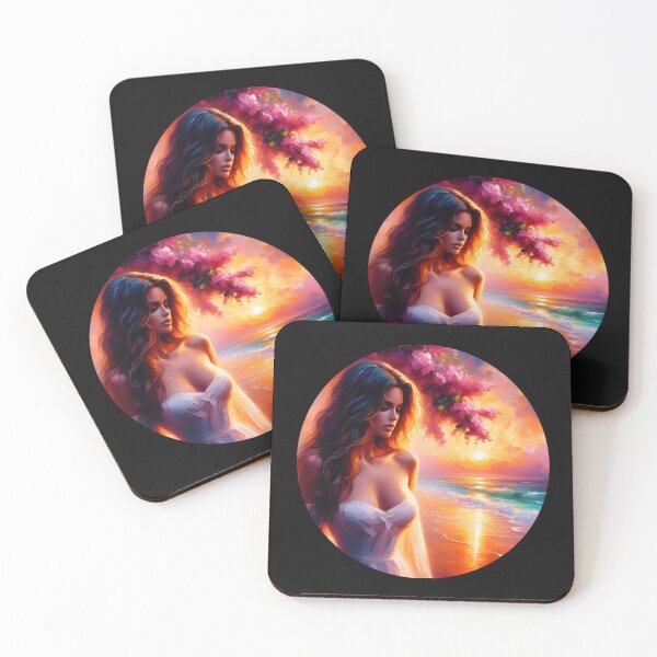 Item preview, WOMAN WALING ON HE BEACH  designed and sold by Starwebd.