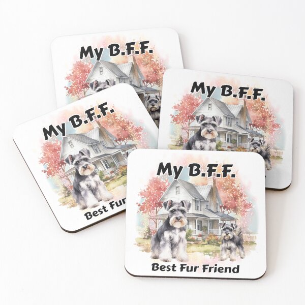 Item preview, Dog - B.F.F. Schnauzer designed and sold by Karen Wood.