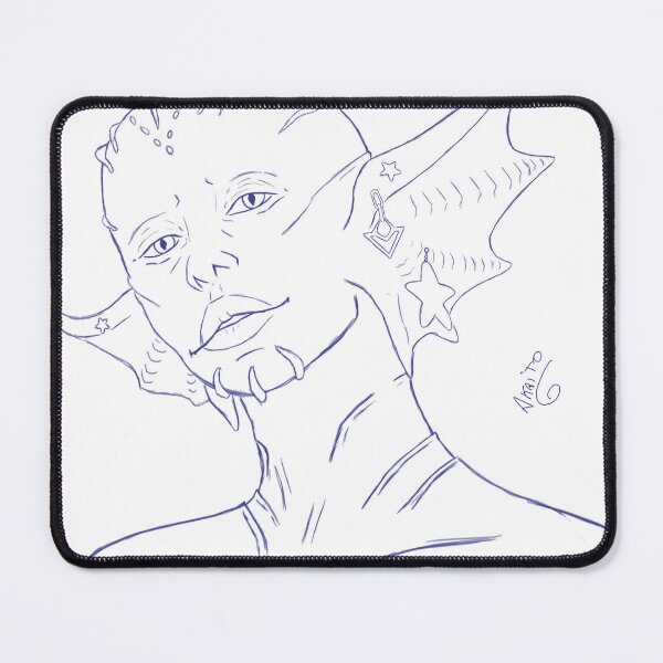 Item preview, aquamarine person sticker monster  designed and sold by ClaytonAkaito.