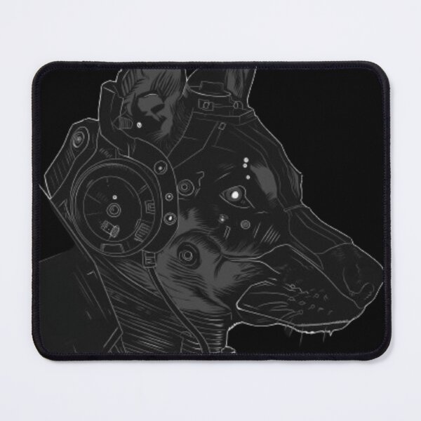 Item preview, Dogmeat Cyberpunk Lineart designed and sold by DorkDome.