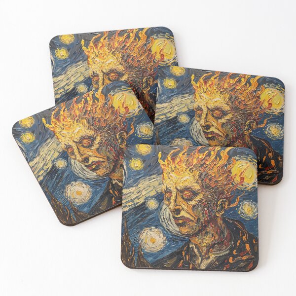 Item preview, Belphegor | Painting in the style of Vincent van Gogh designed and sold by ComicsFactory.