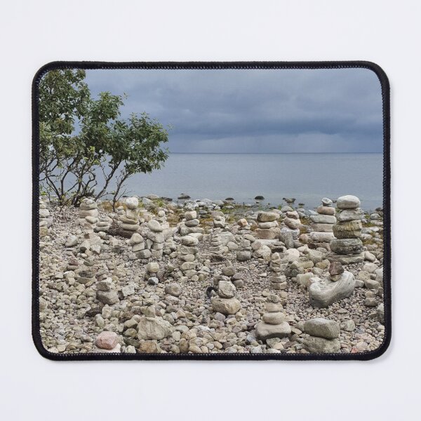 Item preview, Ocean Front Stone Towers designed and sold by EndmostShip.