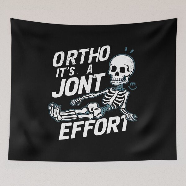 Aperçu de l'œuvre Ortho C'est un effort commun Infirmière orthopédiste drôle créée et vendue par JustCrafted.