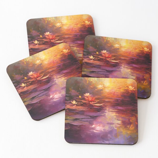 Item preview, Enchanted Water Lilies | Impressionism designed and sold by AniDragonfly.