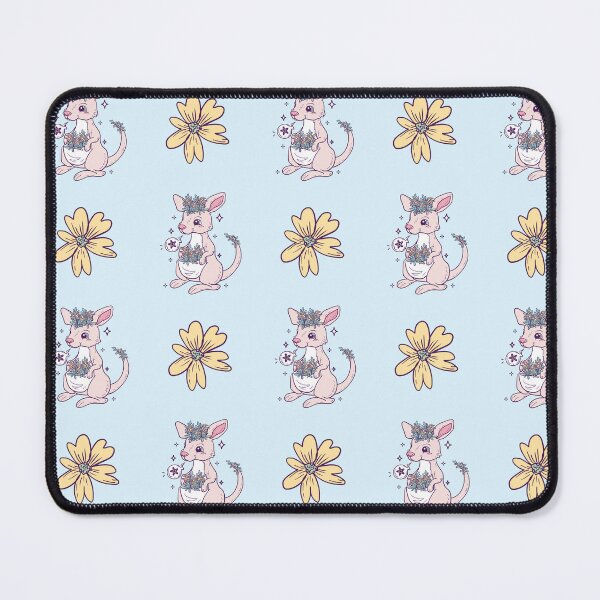 Item preview, Rue Roo Tranquility - Peaceful Kangaroo Rue Pattern Array designed and sold by SPIRIMAL.