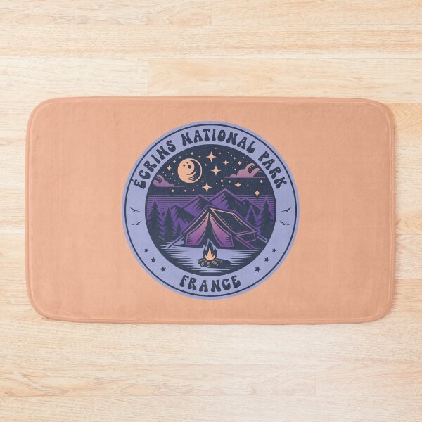 Item preview, Ecrins National Park France Camping Design designed and sold by CynthiaGraphics.