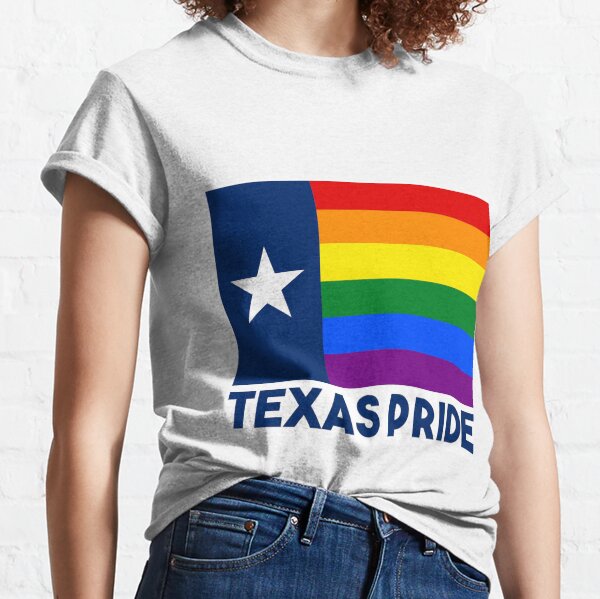 DALLAS Texas Gay Pride TX Proud TX Homos queer cowboy love T-Shirt