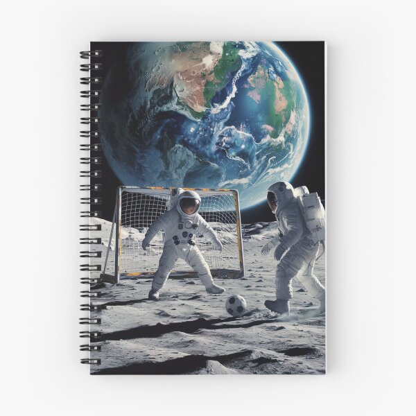 Item preview, Soccer on the moon designed and sold by AIEverything.