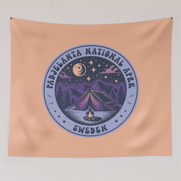 Item preview, Padjelanta National Park Sweden Camping Design designed and sold by CynthiaGraphics.