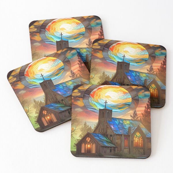 Item preview, Iglesia de vidrieras designed and sold by Amanda8409.