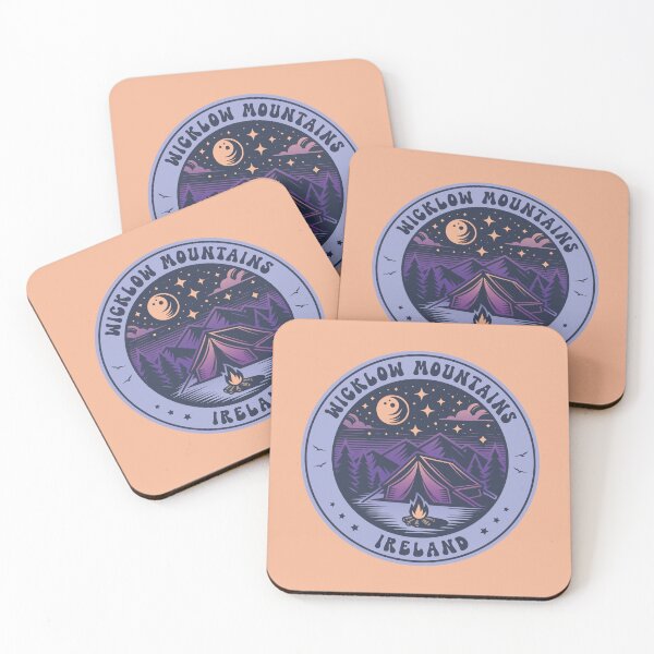 Item preview, Wicklow Mountains National Park Ireland Camping Design designed and sold by CynthiaGraphics.