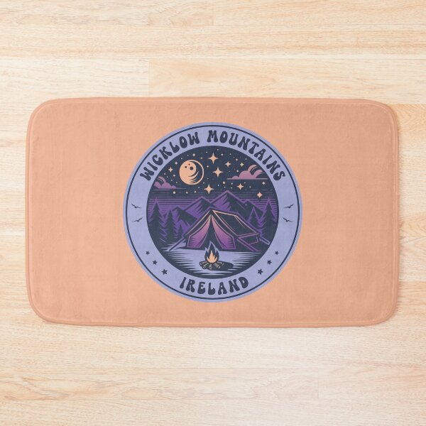 Item preview, Wicklow Mountains National Park Ireland Camping Design designed and sold by CynthiaGraphics.