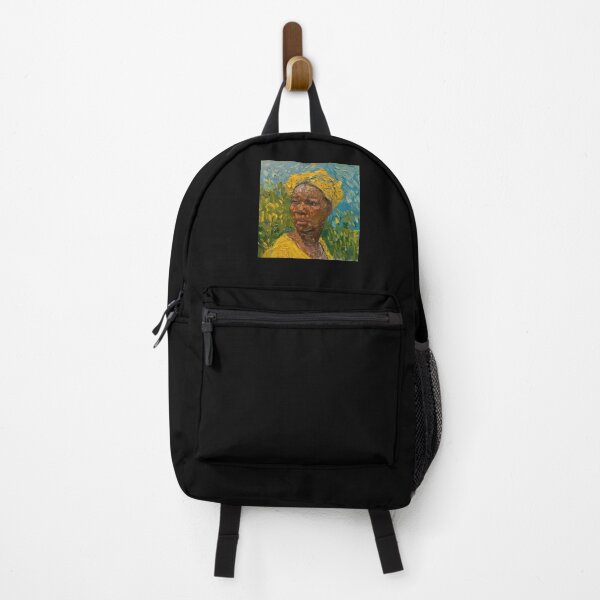 Item preview, Beninese woman | Painting in the style of Vincent van Gogh designed and sold by ComicsFactory.