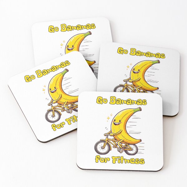 Item preview, Go Bananas for Fitness: Funny Banana designed and sold by fredago.
