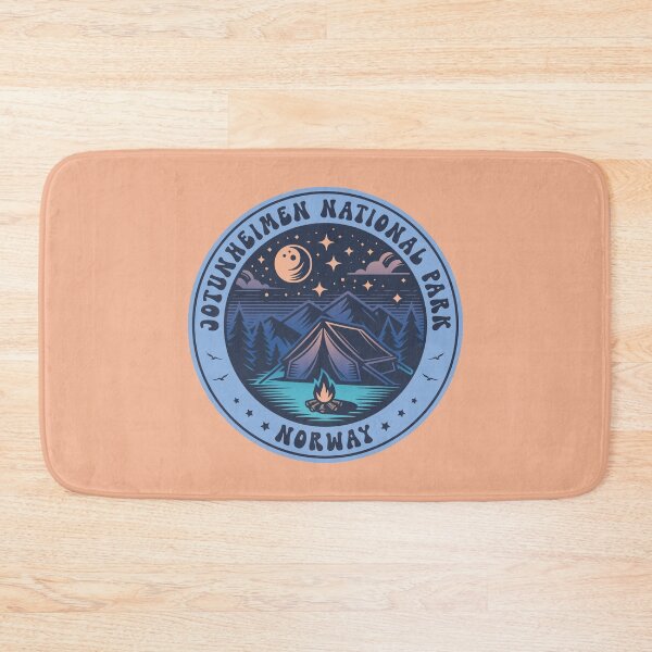 Item preview, Jotunheimen National Park Norway Camping Design designed and sold by CynthiaGraphics.