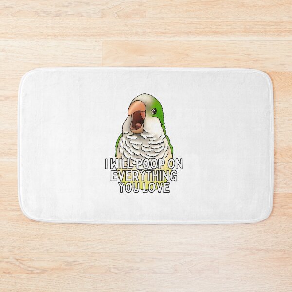 Item preview, I Will Poop On Everything You Love Green Quaker designed and sold by LittleBeaksArt.