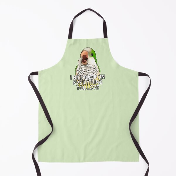 Item preview, I Will Poop On Everything You Love Green Quaker designed and sold by LittleBeaksArt.