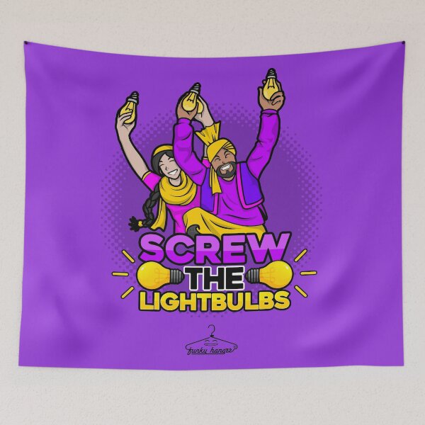 Item preview, Screw the Lightbulbs designed and sold by funkyhanger.