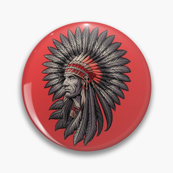 Item preview, Native American chief  designed and sold by 123ks.