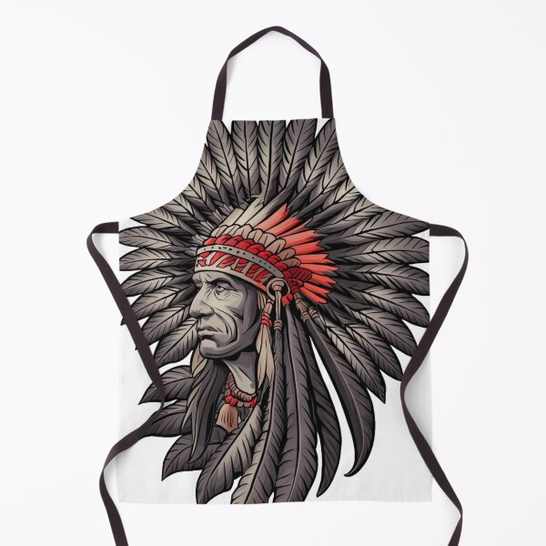 Item preview, Native American chief designed and sold by 123ks.