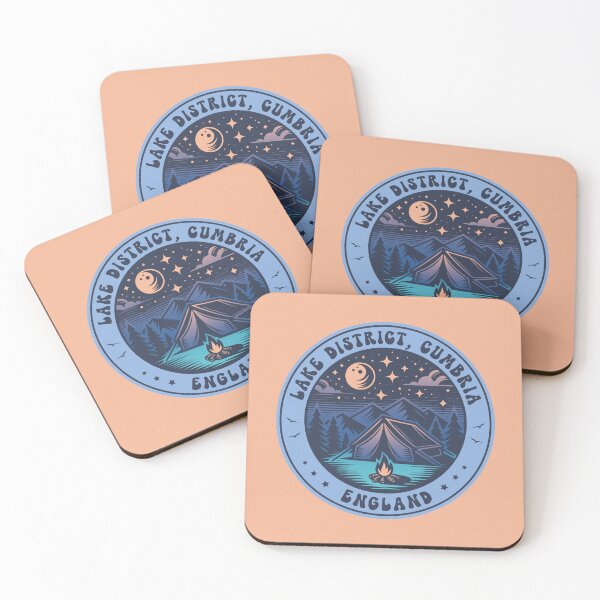 Item preview, Lake District National Park England Camping Design designed and sold by CynthiaGraphics.