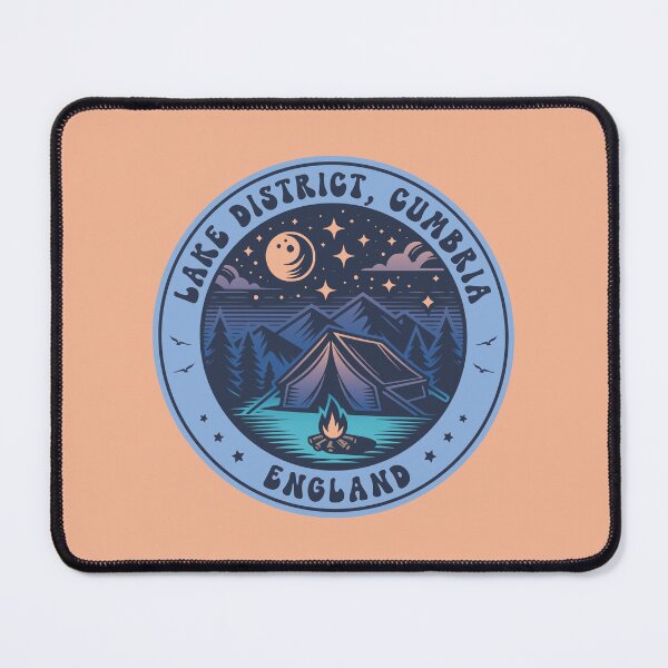 Item preview, Lake District National Park England Camping Design designed and sold by CynthiaGraphics.